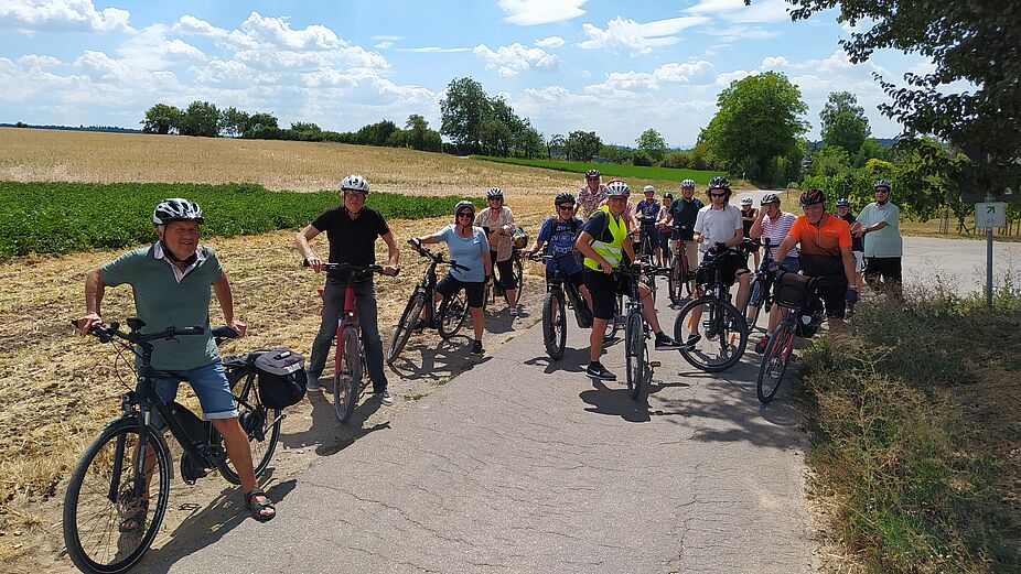 Die Radfahrer Gruppe